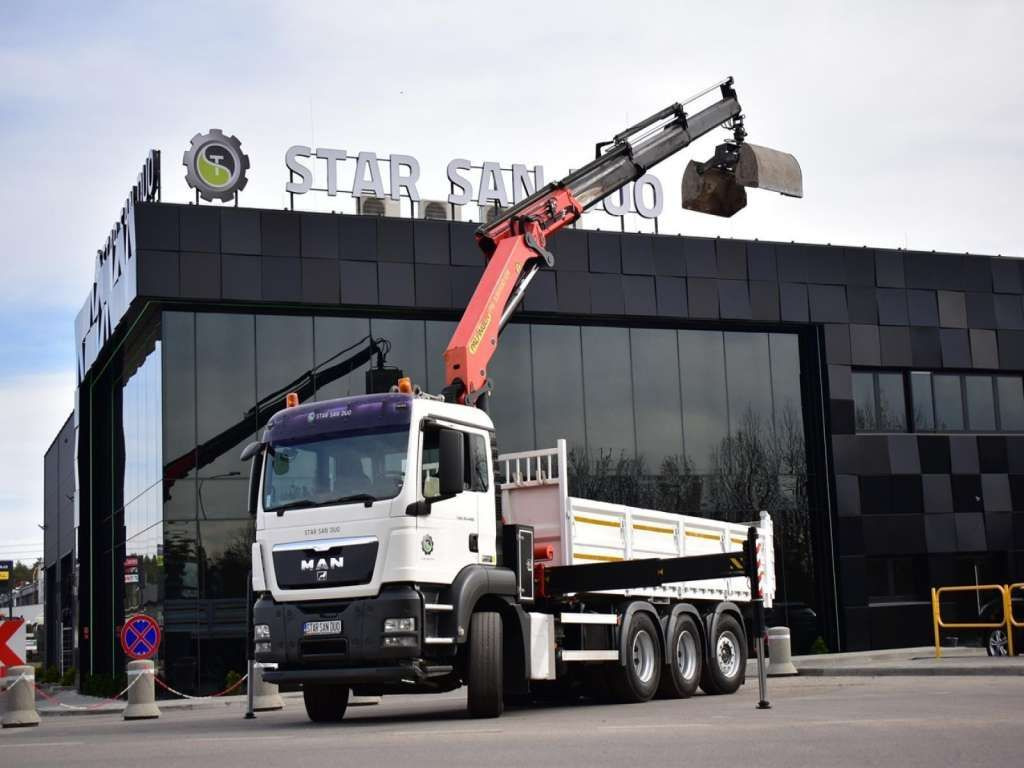 MAN TGS 35.400 8X4 PALFINGER PK 33002 CRANE KIPPER - Автоманипулятор, Самосвал: фото 5 MAN TGS 35.400 8X4 PALFINGER PK 33002 CRANE KIPPER - Автоманипулятор, Самосвал: фото 5