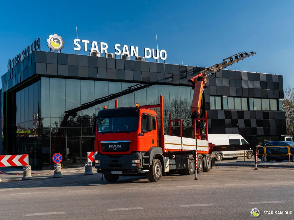 MAN TGS 35.400 PALFINGER PK 44002 WINCH TRIDEM KRAN - Автоманипулятор, Грузовик бортовой/ Платформа: фото 1 MAN TGS 35.400 PALFINGER PK 44002 WINCH TRIDEM KRAN - Автоманипулятор, Грузовик бортовой/ Платформа: фото 1