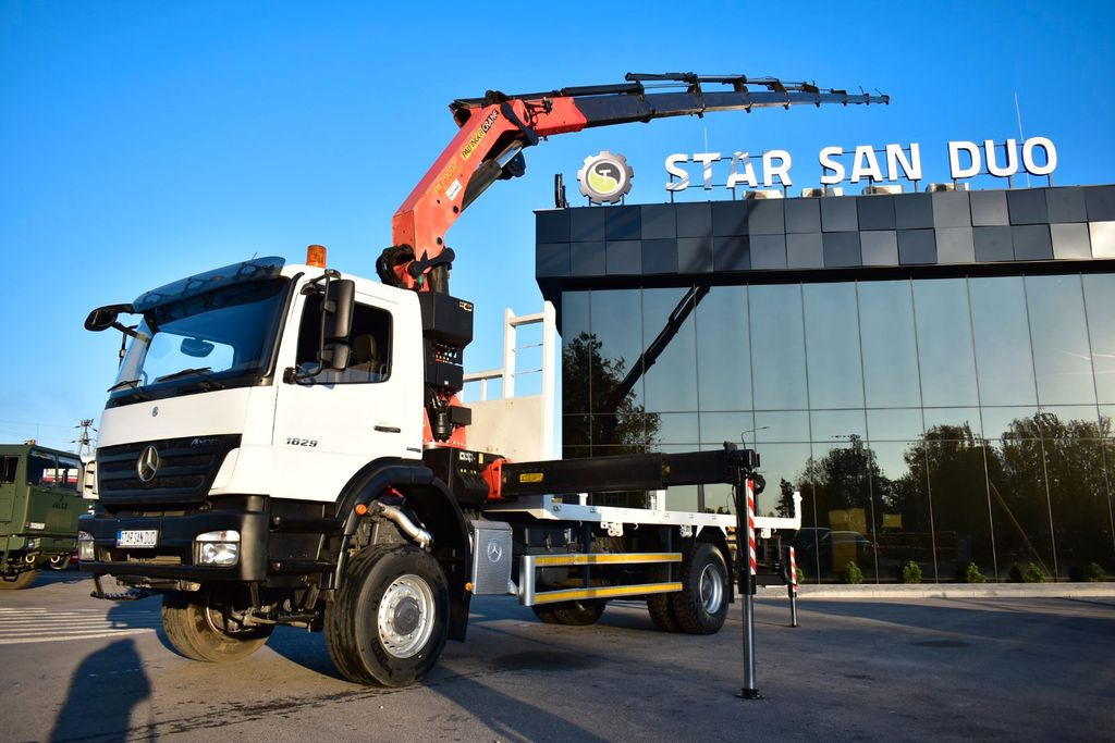 Mercedes-Benz 4x4 AXOR 1829 PALFINGER PK 29002 WINCH WINDE  - Автоманипулятор, Грузовик бортовой/ Платформа: фото 1