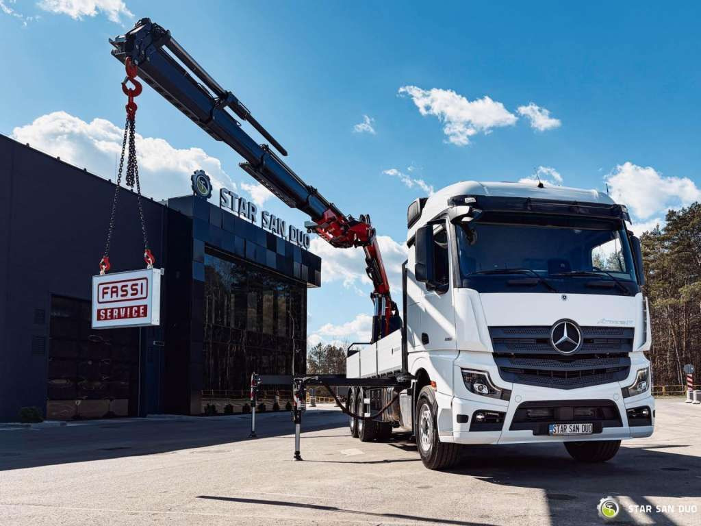 Mercedes-Benz ACTROS 3351 NEW 6x4 Fassi F485 Crane - Автоманипулятор: фото 2 Mercedes-Benz ACTROS 3351 NEW 6x4 Fassi F485 Crane - Автоманипулятор: фото 2
