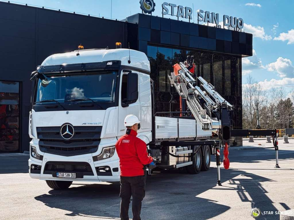 Mercedes-Benz ACTROS 3351 NEW 6x4 Fassi F485 Crane - Автоманипулятор: фото 4 Mercedes-Benz ACTROS 3351 NEW 6x4 Fassi F485 Crane - Автоманипулятор: фото 4