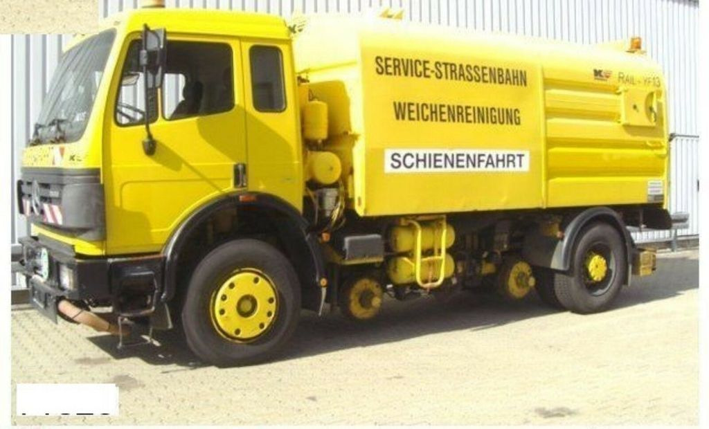 Mercedes-Benz SK 1820 4x2 Schienenreinigungs Kehrmaschine RAIL  - Подметально-уборочная машина: фото 1