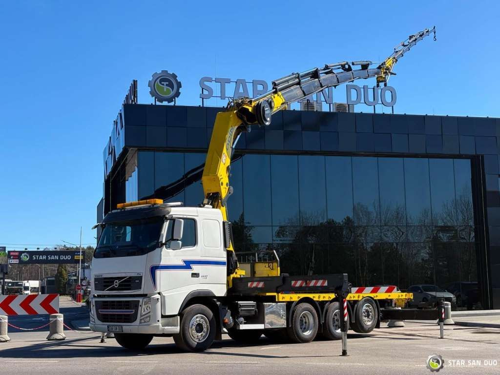 Volvo FH 520 8x4 HMF ODIN K6 EURO 5 FLY JIB Crane - Автоманипулятор: фото 1 Volvo FH 520 8x4 HMF ODIN K6 EURO 5 FLY JIB Crane - Автоманипулятор: фото 1