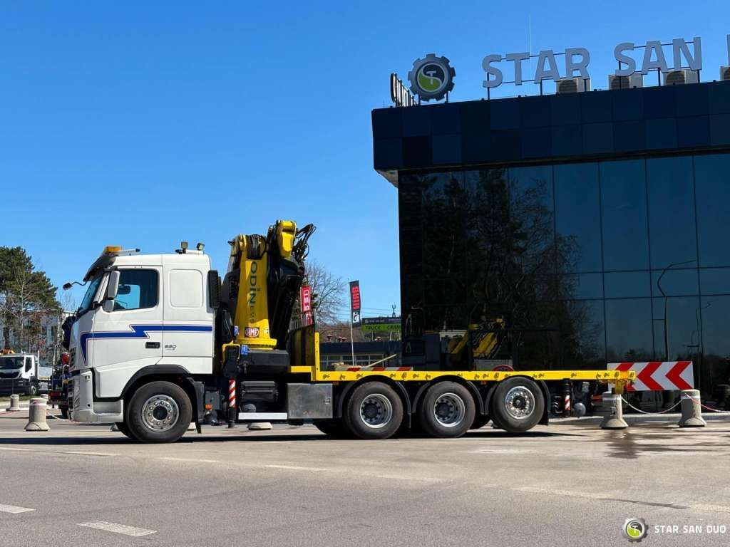 Volvo FH 520 8x4 HMF ODIN K6 EURO 5 FLY JIB Crane - Автоманипулятор: фото 4 Volvo FH 520 8x4 HMF ODIN K6 EURO 5 FLY JIB Crane - Автоманипулятор: фото 4