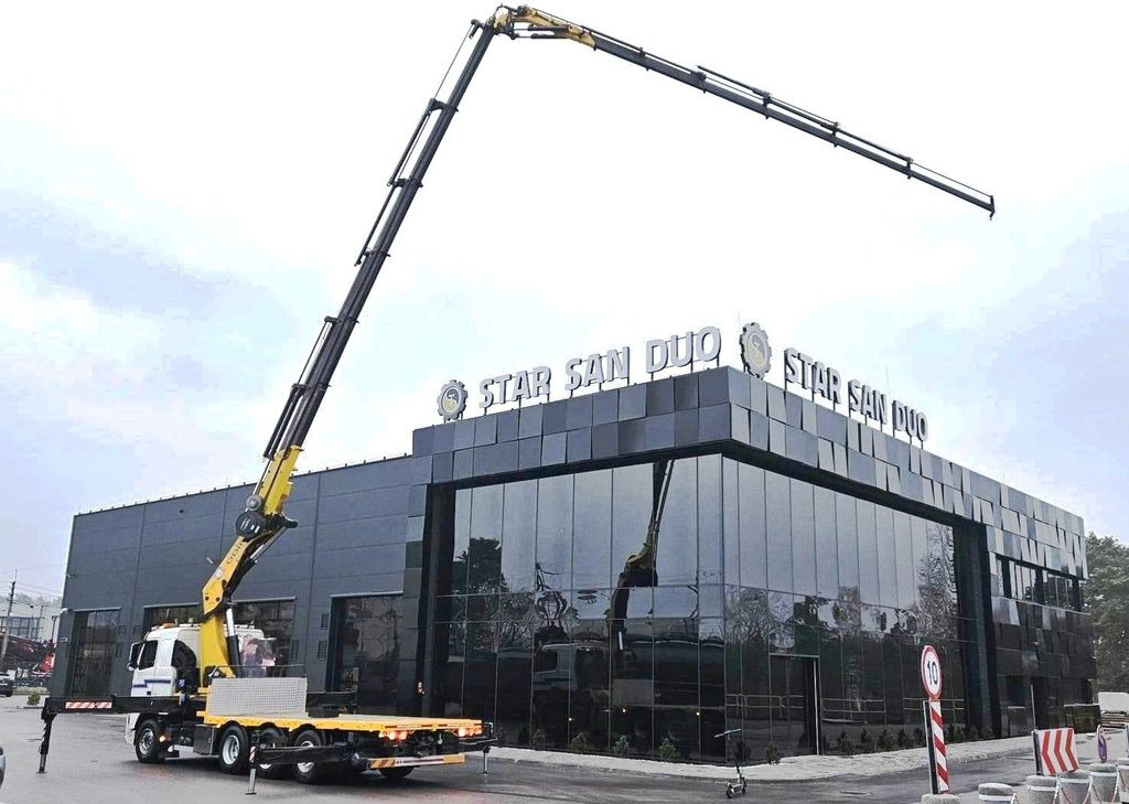 Volvo FH 520 8x4 HMF ODIN K6 EURO 5 FLY JIB KRAN CRANE - Автоманипулятор, Грузовик бортовой/ Платформа: фото 1 Volvo FH 520 8x4 HMF ODIN K6 EURO 5 FLY JIB KRAN CRANE - Автоманипулятор, Грузовик бортовой/ Платформа: фото 1