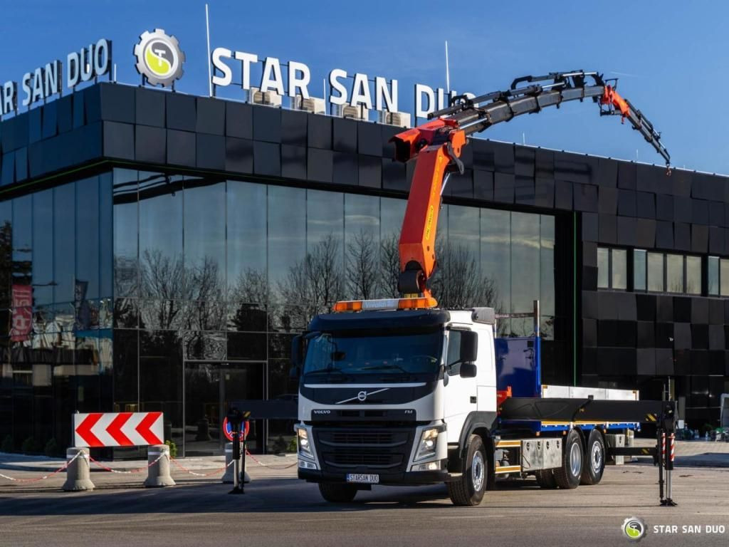 Volvo  FM 460 6x2 PALFINGER PK 42002 FLY JIB  Crane Eu  - Автоманипулятор, Грузовик бортовой/ Платформа: фото 1