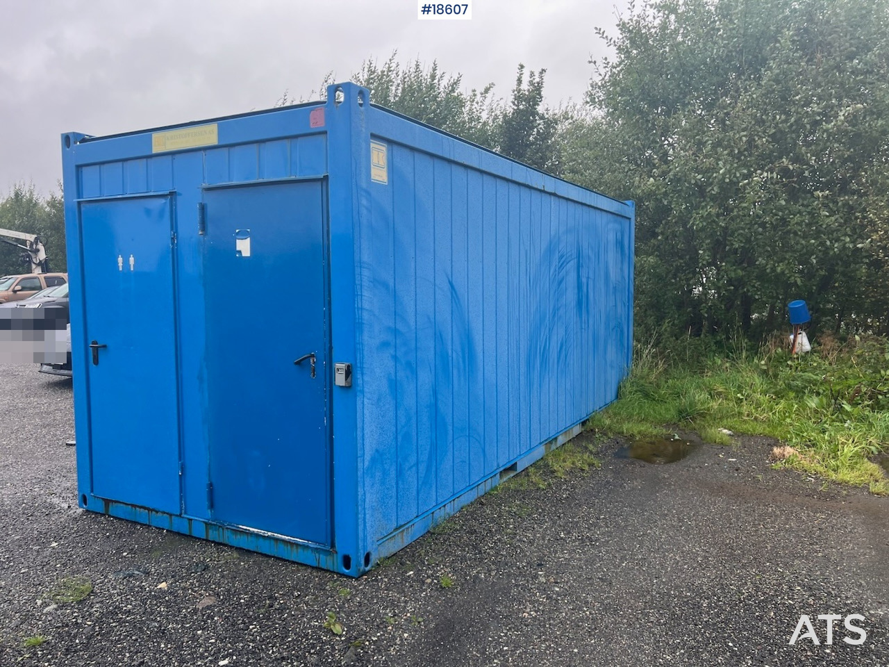 Brakke med toalett - Бытовой и жилой контейнер: фото 1 Brakke med toalett - Бытовой и жилой контейнер: фото 1