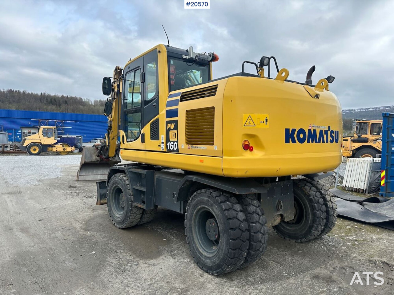 Komatsu PW160-10 - Экскаватор: фото 3 Komatsu PW160-10 - Экскаватор: фото 3