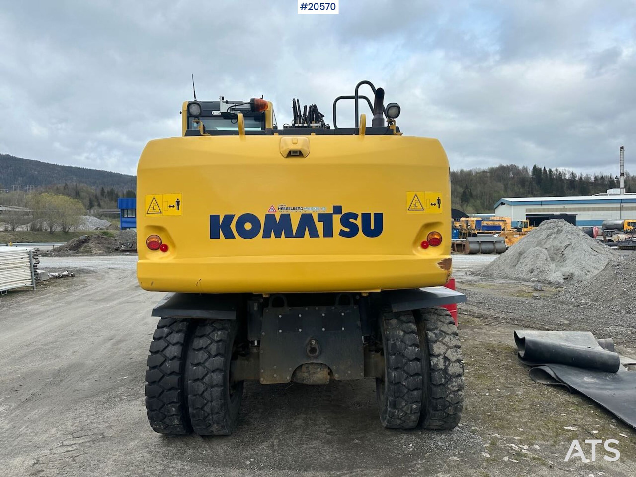 Komatsu PW160-10 - Экскаватор: фото 4 Komatsu PW160-10 - Экскаватор: фото 4