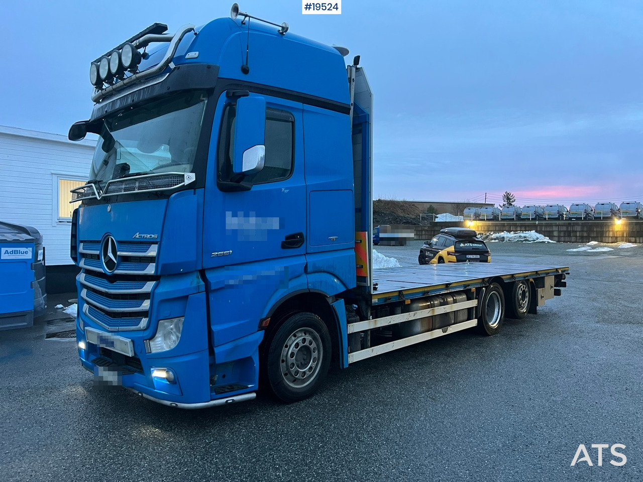 Mercedes Actros - Грузовик бортовой/ Платформа: фото 1 Mercedes Actros - Грузовик бортовой/ Платформа: фото 1