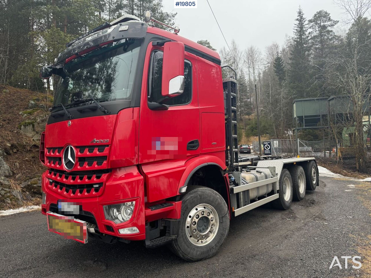 Mercedes Arocs - Крюковой мультилифт: фото 2 Mercedes Arocs - Крюковой мультилифт: фото 2