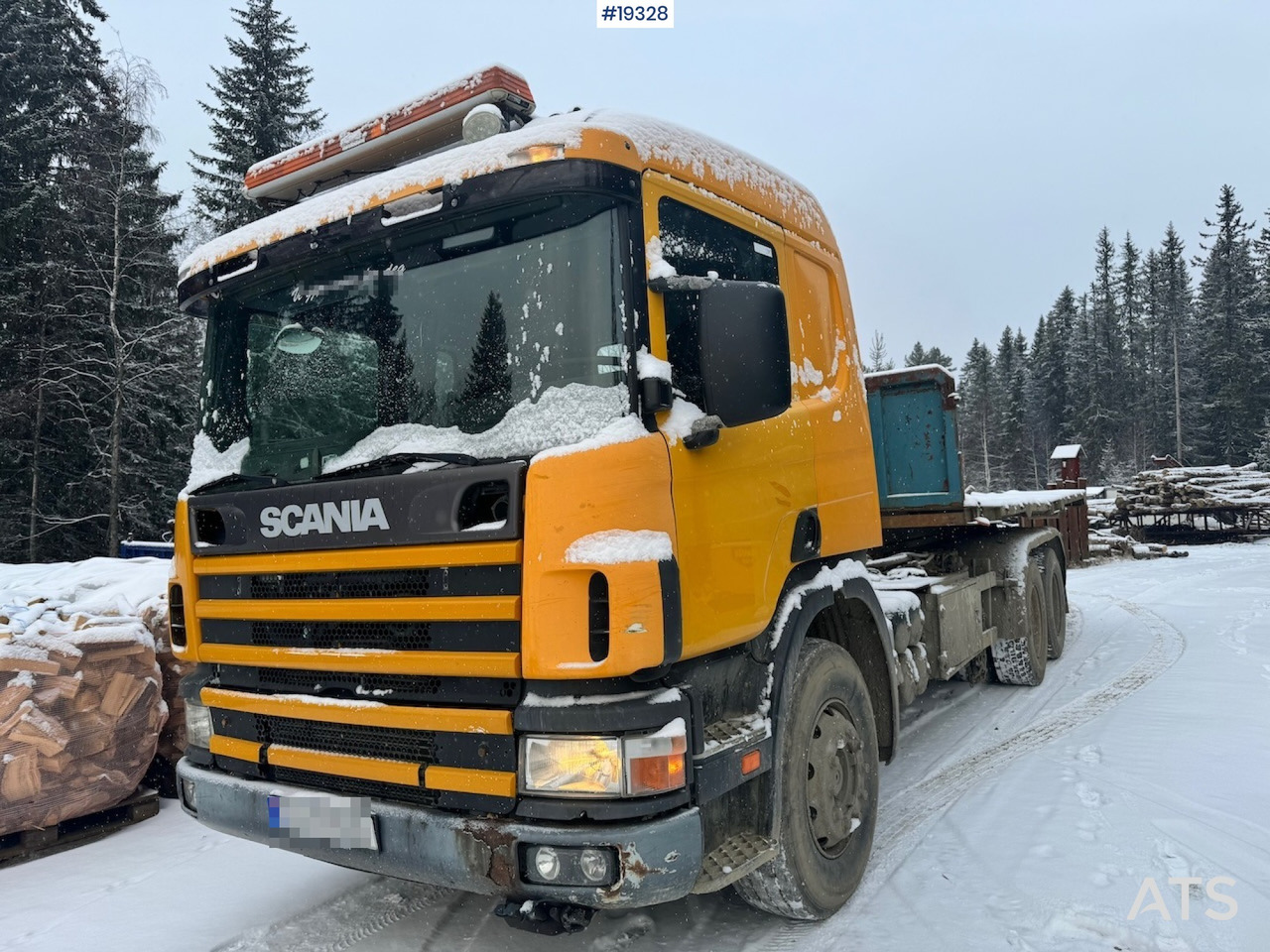 Scania P124G - Крюковой мультилифт: фото 1 Scania P124G - Крюковой мультилифт: фото 1