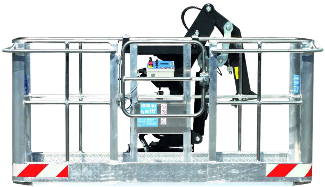 Self-leveling aluminum man basket 180º CPAG-3A5-F - Навесное оборудование для Кранов-манипуляторов: фото 1 Self-leveling aluminum man basket 180º CPAG-3A5-F - Навесное оборудование для Кранов-манипуляторов: фото 1