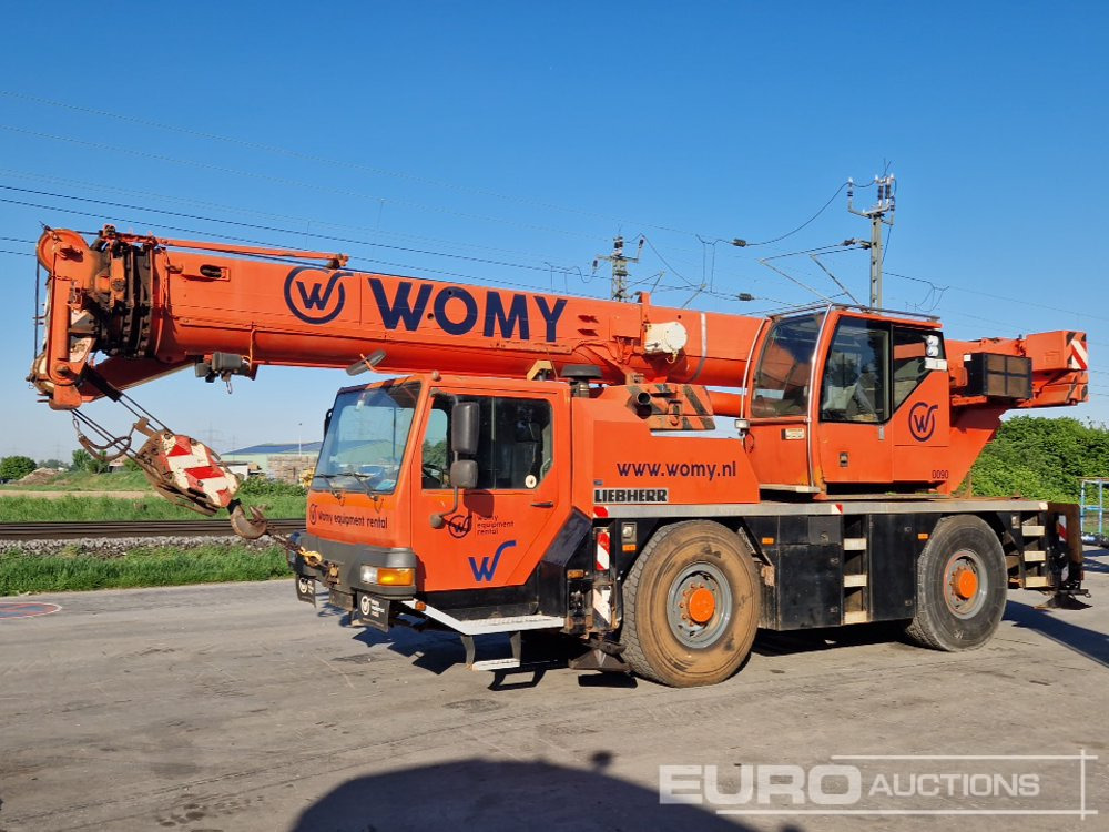2008 Liebherr LTM1040-2.1 - Вседорожный кран: фото 1 2008 Liebherr LTM1040-2.1 - Вседорожный кран: фото 1