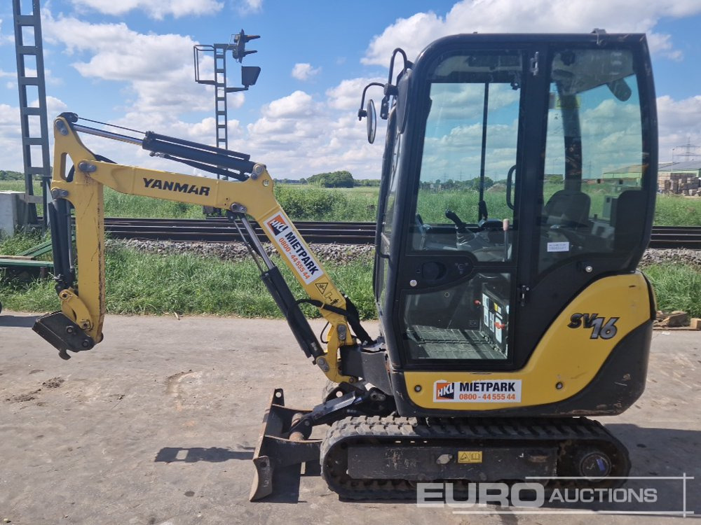 2019 Yanmar SV16 - Мини-экскаватор: фото 2 2019 Yanmar SV16 - Мини-экскаватор: фото 2