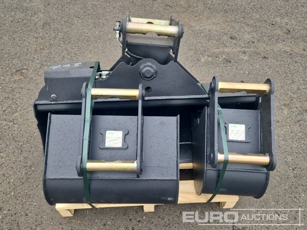 Unused Häner HHG1100-SYM-01 39" (1000mm) Tilt Ditching Bucket, HTL125-SYM-01 10" (250mm) and HTL150-SYM-01 20" (500mm) Digging Buckets to suit 1-2.5 Ton Mini Excavator with MS01 Symlock - Ковш: фото 5 Unused Häner HHG1100-SYM-01 39" (1000mm) Tilt Ditching Bucket, HTL125-SYM-01 10" (250mm) and HTL150-SYM-01 20" (500mm) Digging Buckets to suit 1-2.5 Ton Mini Excavator with MS01 Symlock - Ковш: фото 5