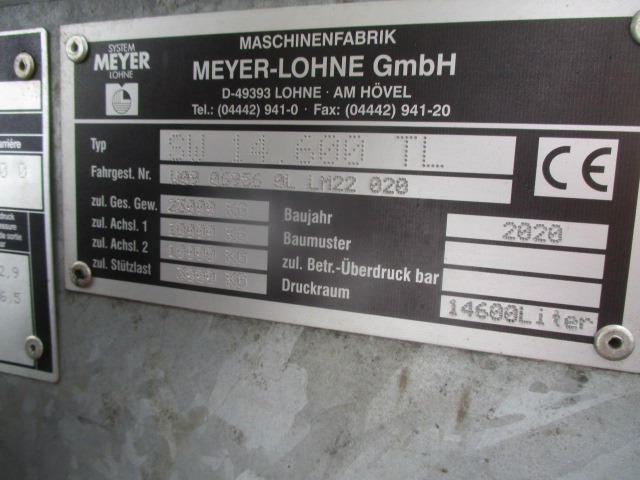 Meyer-Lohne Rekordia Pumptankwagen - Техника для внесения удобрений: фото 3 Meyer-Lohne Rekordia Pumptankwagen - Техника для внесения удобрений: фото 3