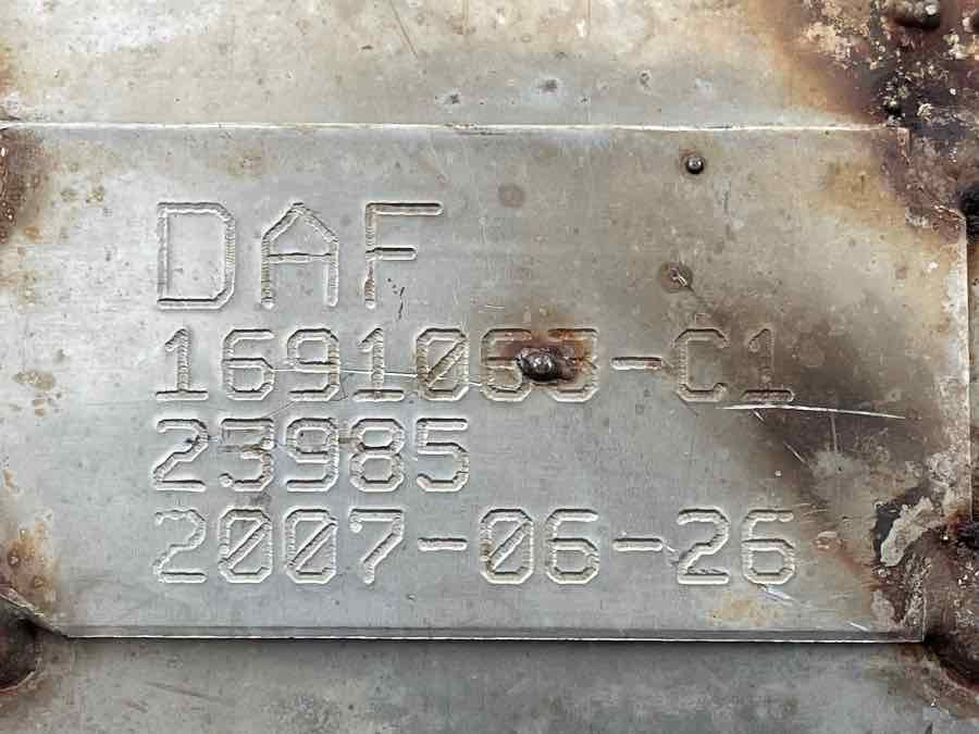 DAF EXHAUST 1691063 - Выхлопная система для Грузовиков: фото 1 DAF EXHAUST 1691063 - Выхлопная система для Грузовиков: фото 1