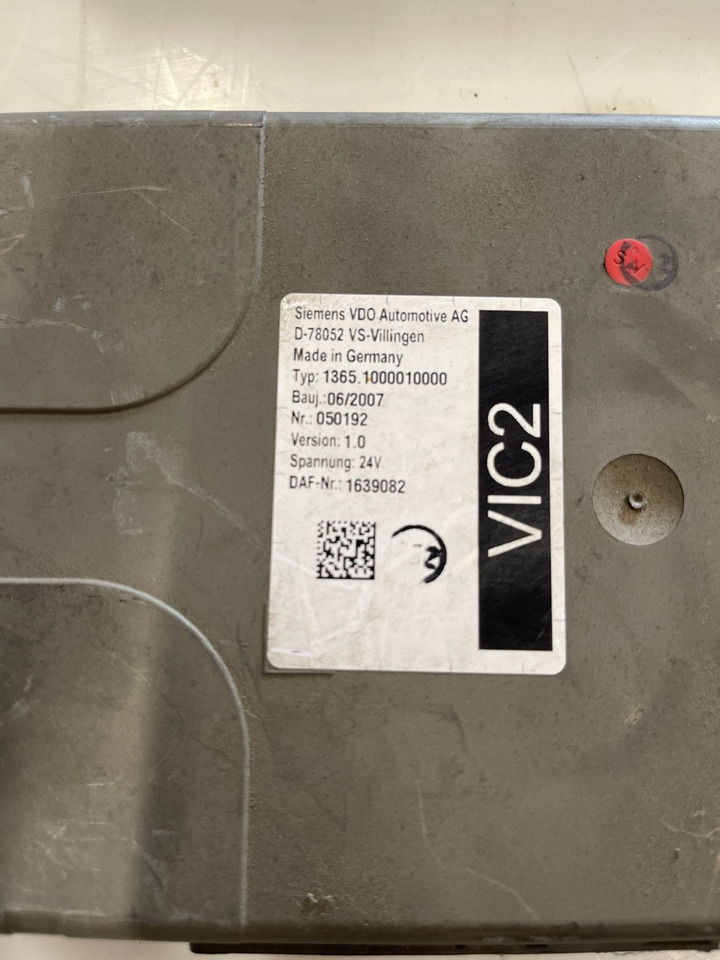 DAF VIC2 1639082 - Электрическая система для Грузовиков: фото 1