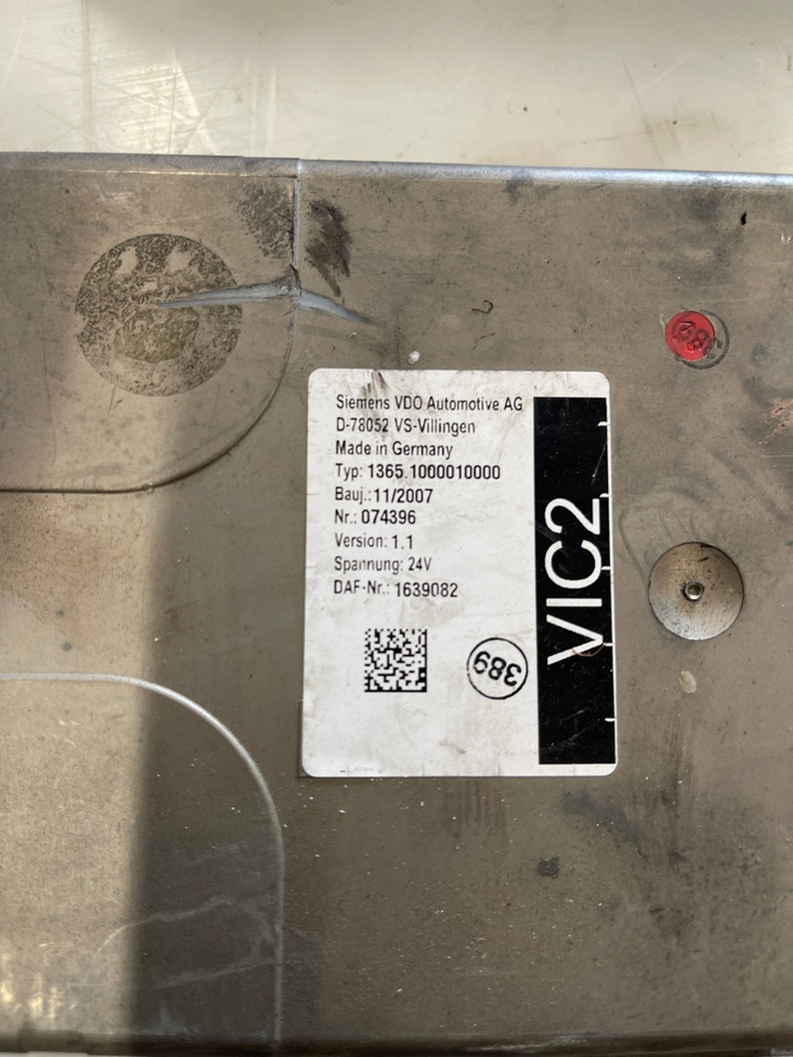 DAF VIC2 1639082 - Электрическая система для Грузовиков: фото 1