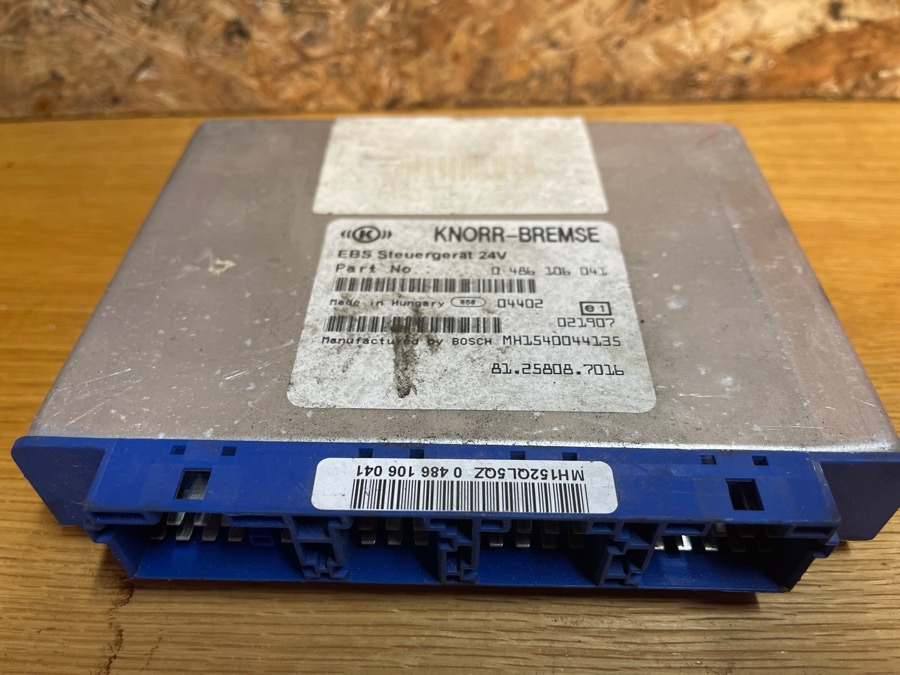 MAN EBS ECU 81.25808-7016 - Электрическая система для Грузовиков: фото 1 MAN EBS ECU 81.25808-7016 - Электрическая система для Грузовиков: фото 1