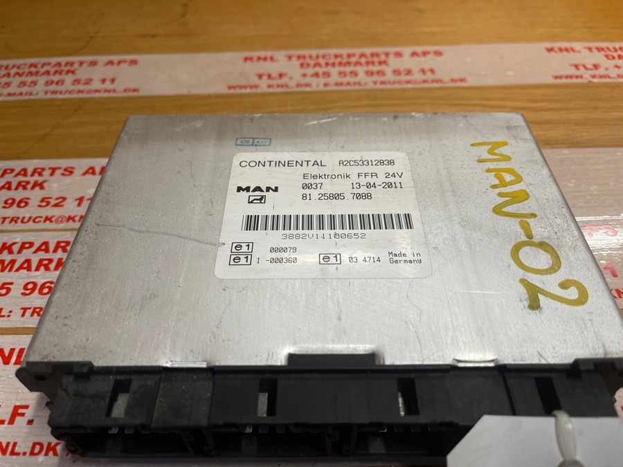 Электрическая система для Грузовиков MAN ECU 81.25805-7088: фото 1