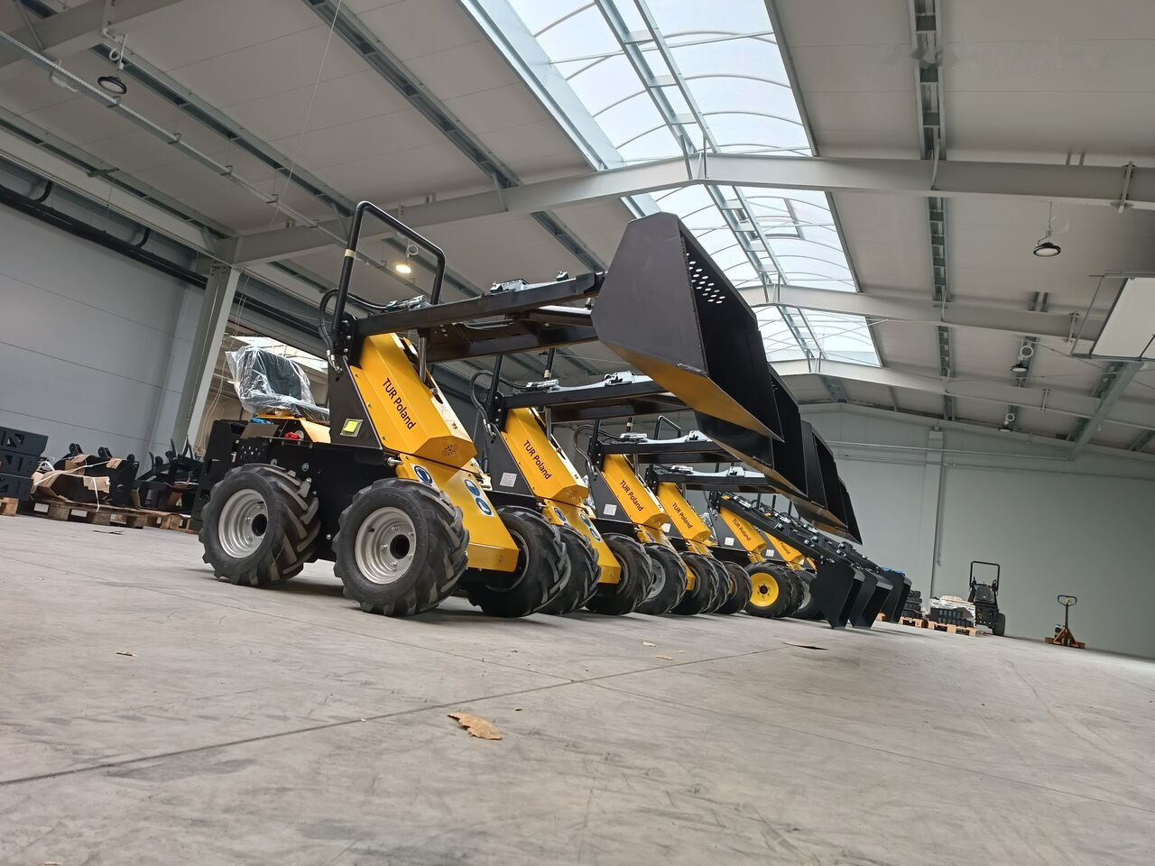 Tur Poland Mini Loader TUR N 520 Mini Hoflader Kompaktlader Briggs&Stratton - Мини-погрузчик с бортовым поворотом: фото 1