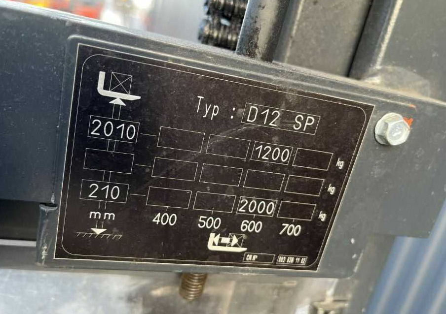 Linde D12SP - Штабелер: фото 1