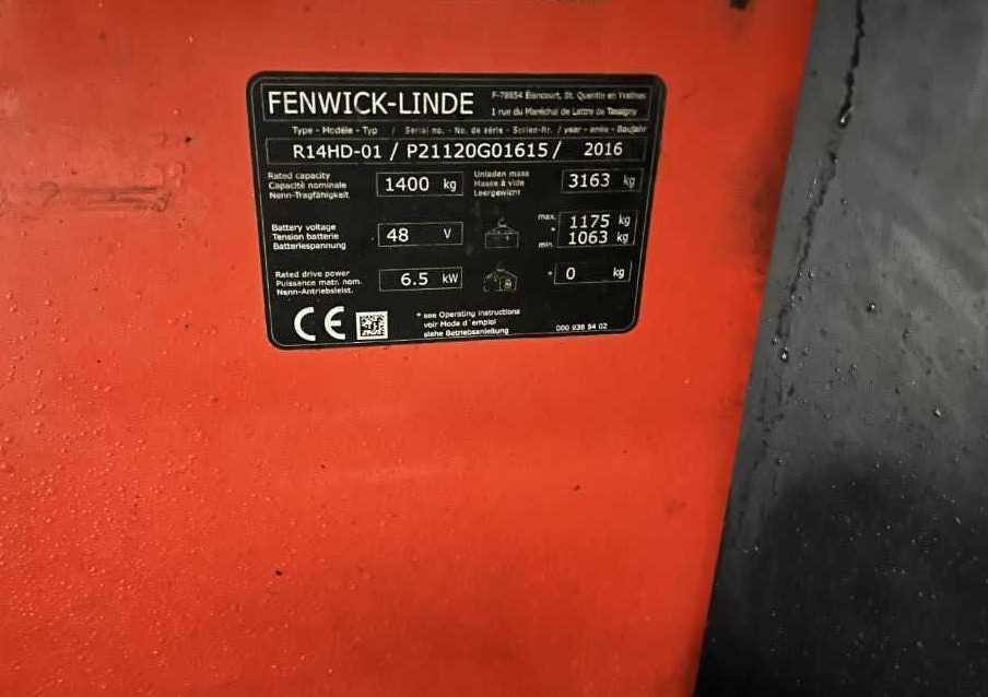 Linde R14HD - Ричтрак: фото 1 Linde R14HD - Ричтрак: фото 1