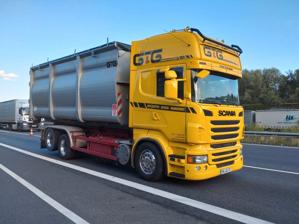 Scania R 730 Abroller voll Luft - Эвакуатор: фото 1 Scania R 730 Abroller voll Luft - Эвакуатор: фото 1