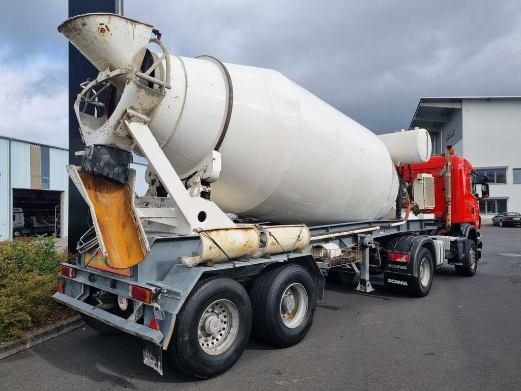 KWB P-382-STI Betonmischer Motor SAF-Achsen Lift - Полуприцеп бетоносмеситель: фото 1 KWB P-382-STI Betonmischer Motor SAF-Achsen Lift - Полуприцеп бетоносмеситель: фото 1