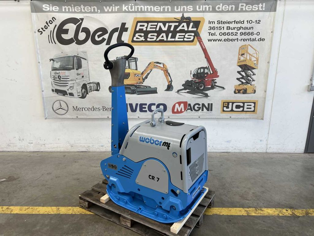 Weber CR 7 WSA Hatz-Diesel / 484 kg Rüttelplatte - Строительная техника: фото 1 Weber CR 7 WSA Hatz-Diesel / 484 kg Rüttelplatte - Строительная техника: фото 1