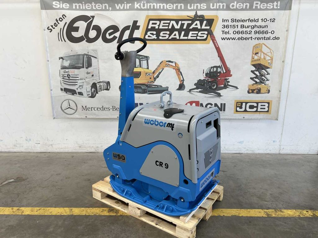 Weber CR 9 WSA Hatz-Diesel / 743 kg Rüttelplatte  - Строительная техника: фото 1