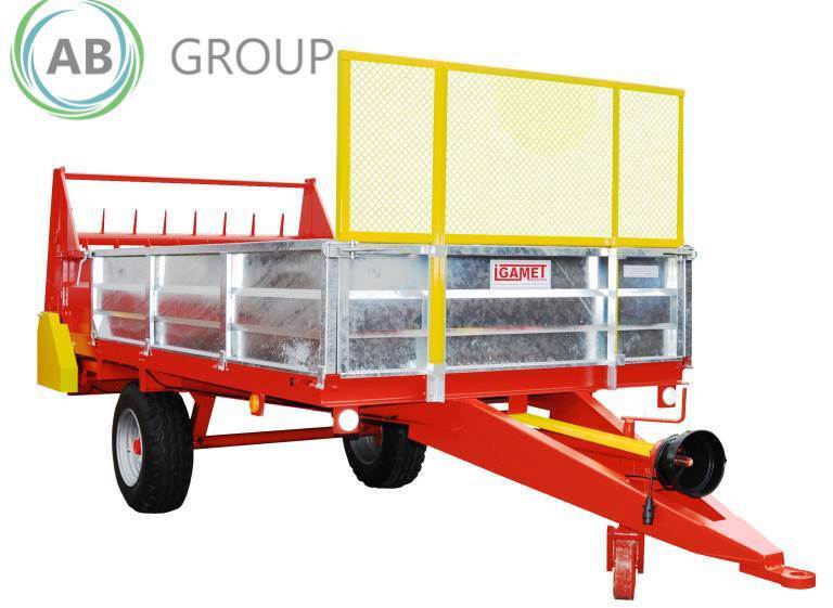 Igamet rozrzutnik obornika N255-3, 3t - Навозоразбрасыватель: фото 1