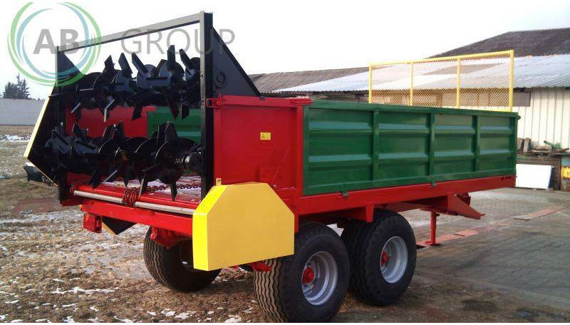 Marpol rozrzutnik obornika MR800, 8 t - Навозоразбрасыватель: фото 1