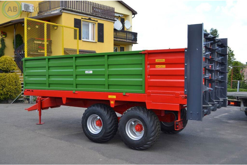 Marpol rozrzutnik obornika tandem MR802, 8 t - Навозоразбрасыватель: фото 1 Marpol rozrzutnik obornika tandem MR802, 8 t - Навозоразбрасыватель: фото 1