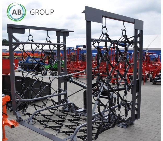 Metal-Technik ciężka włóka łąkowo-polowa 5 m - Луговая борона: фото 1 Metal-Technik ciężka włóka łąkowo-polowa 5 m - Луговая борона: фото 1