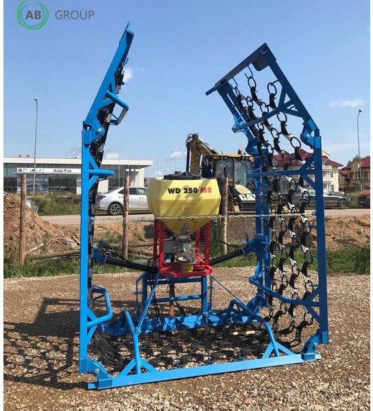 Włóka łąkowo-polowa 8m + Siewnik poplonów - Луговая борона: фото 1