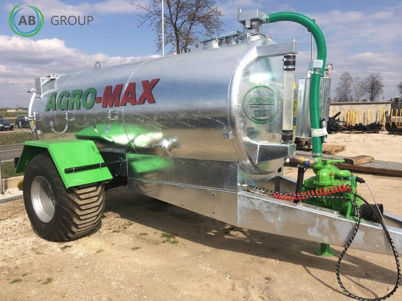 Wóz asenizacyjny 10000 l Agro-Max MAX 10.000-1/S - Цистерна для жидкого навоза: фото 1