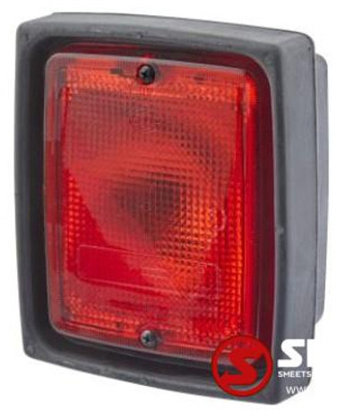 Diversen Mistachterlicht Hella 135x157mm 12V-24V - Противотуманная фара для Грузовиков: фото 1