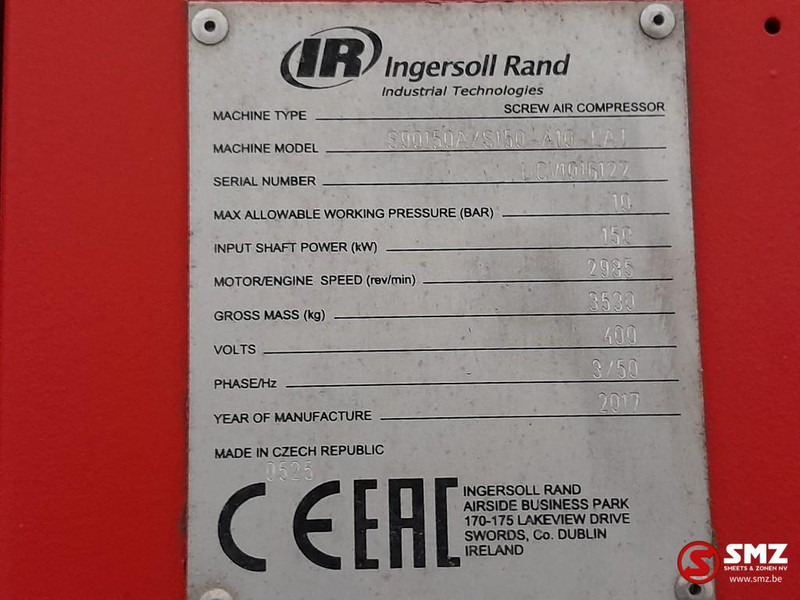 Ingersoll-Rand Occ Compressoren mobiel Ingersoll Rand S90150A в лизинг Ingersoll-Rand Occ Compressoren mobiel Ingersoll Rand S90150A: фото 19
