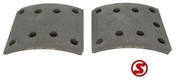 Mercedes-Benz Kit van 8 remblokken 160mm vooraan - Дисковые колодки для Грузовиков: фото 1