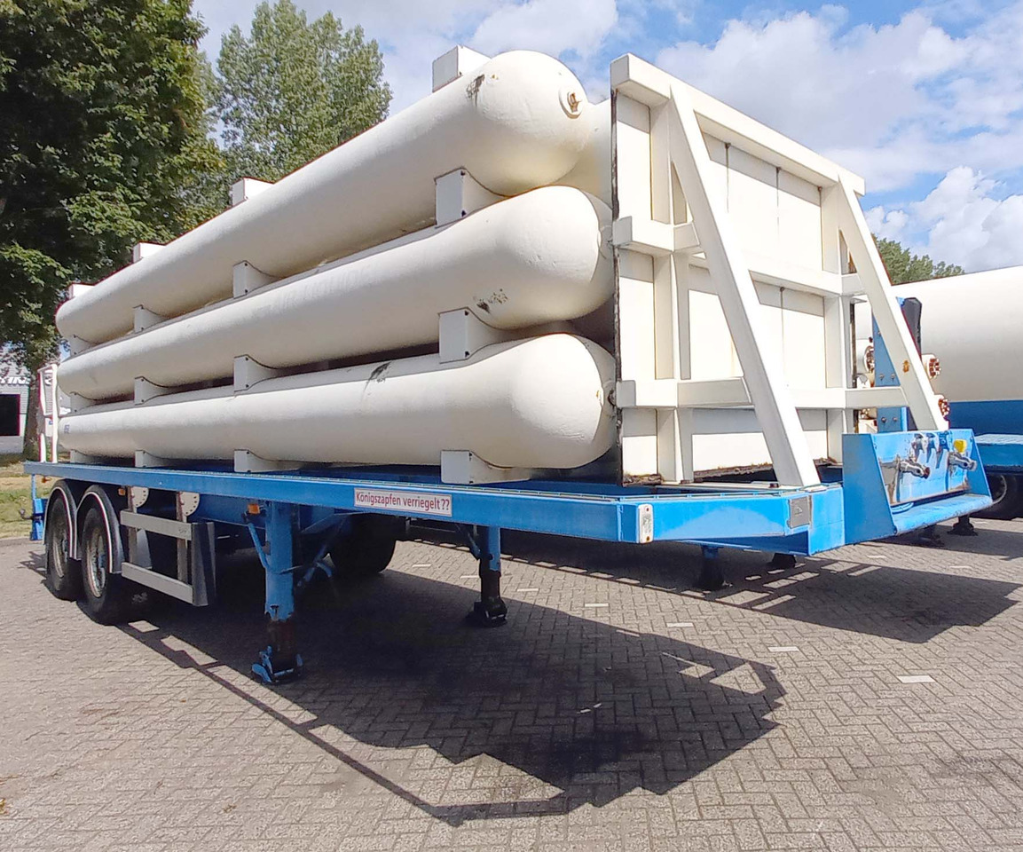 Burg hydrogen, helium, He, H2, CNG, methane Highpressure gas vessels - Полуприцеп-цистерна: фото 1 Burg hydrogen, helium, He, H2, CNG, methane Highpressure gas vessels - Полуприцеп-цистерна: фото 1