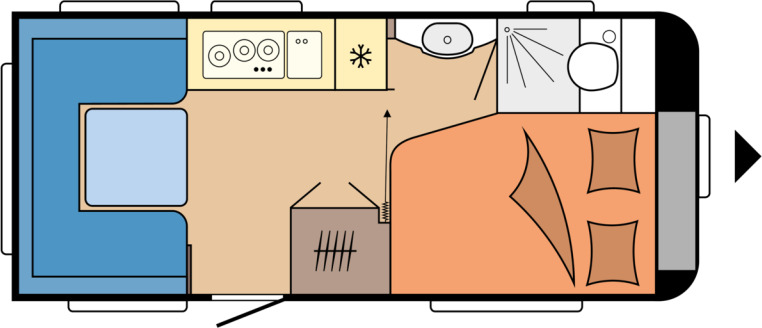 Hobby EXCELLENT EDITION 460 UFe - Прицеп дача: фото 1