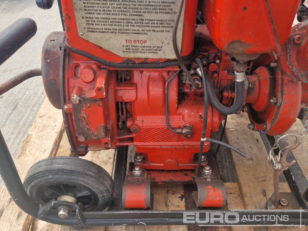 Насос для воды 2.5" Waterpump, Lister Engine (2 of) (Spares): фото 13