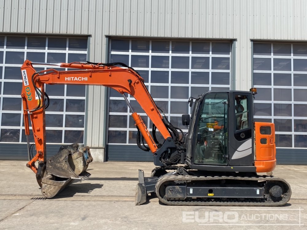 2017 Hitachi ZX85USB-5A - Мини-экскаватор: фото 2 2017 Hitachi ZX85USB-5A - Мини-экскаватор: фото 2