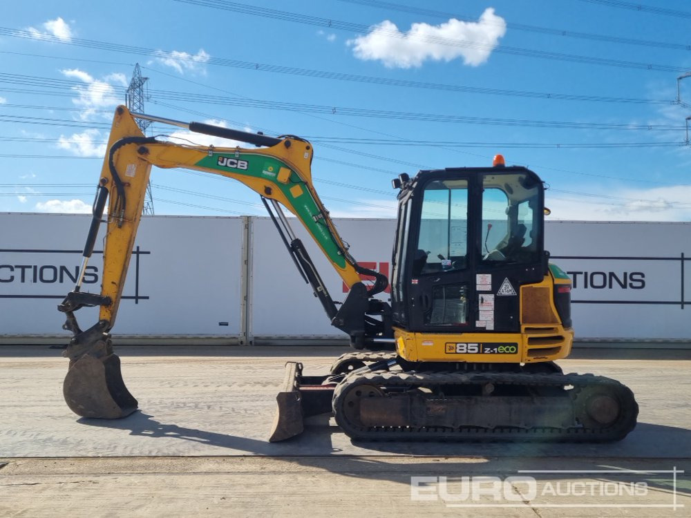 2018 JCB 85Z-1 - Мини-экскаватор: фото 2 2018 JCB 85Z-1 - Мини-экскаватор: фото 2