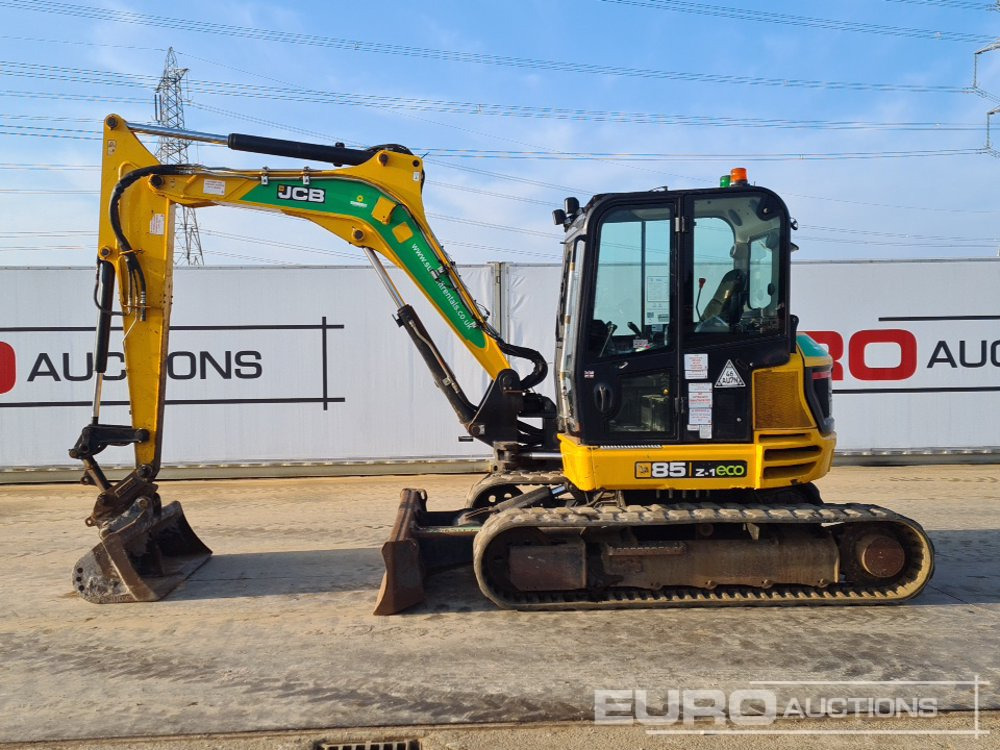 2018 JCB 85Z-1 - Мини-экскаватор: фото 2 2018 JCB 85Z-1 - Мини-экскаватор: фото 2