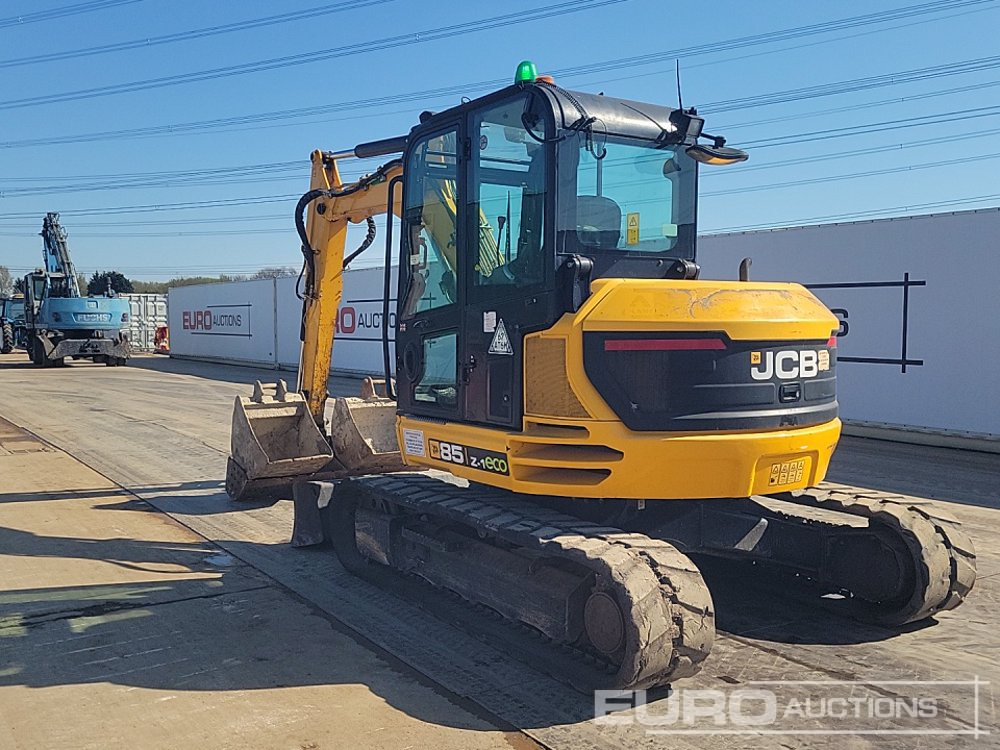 2018 JCB 85Z-1 - Мини-экскаватор: фото 3 2018 JCB 85Z-1 - Мини-экскаватор: фото 3