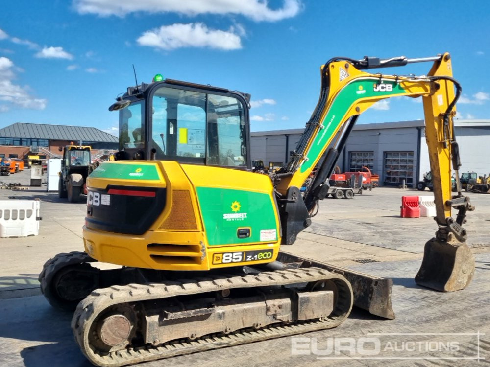 2018 JCB 85Z-1 - Мини-экскаватор: фото 5 2018 JCB 85Z-1 - Мини-экскаватор: фото 5